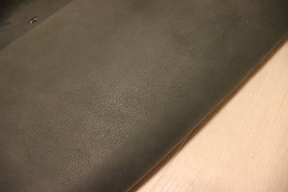 ds25円！[ダークグレー]新入荷 国産 牛革 クロム革 グローブ調 180ds