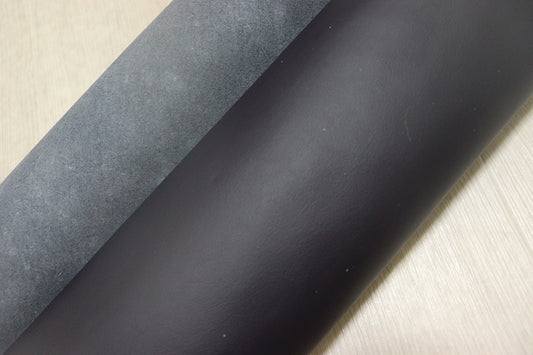 ds25円！[ダークパープル系]新入荷 国産 牛革 クロム革 吟すり加工 顔料仕上げ 180ds
