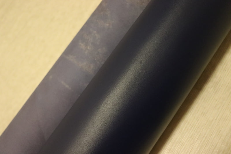 ds25円！[ダークブルー]新入荷 国産 牛革 姫路レザー クロム革 顔料仕上げ 200ds