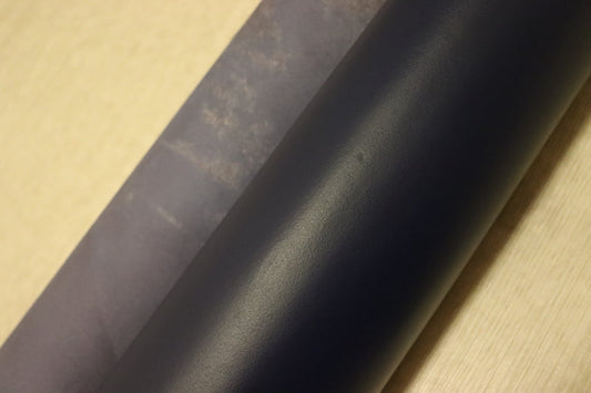 ds25円！[ダークブルー]新入荷 国産 牛革 姫路レザー クロム革 顔料仕上げ 200ds
