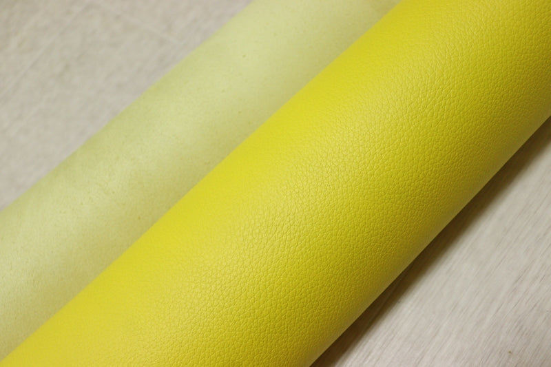 ds25円！[イエロー]新入荷 国産 牛革 姫路レザー クロム革 シボ型押し 顔料仕上げ 200ds