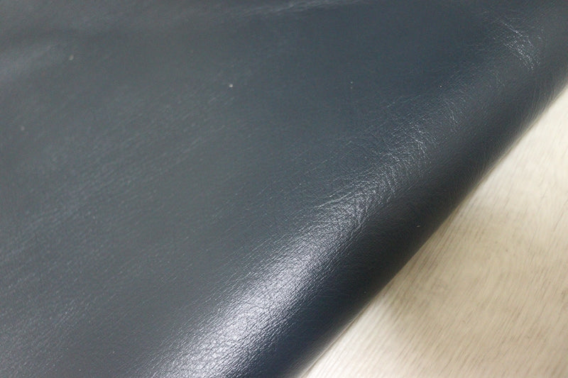 ds25円！[ネイビー]新入荷 国産 牛革 姫路レザー クロム革 シュリンク加工 200ds