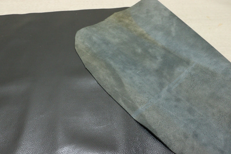 ds25円！[パールブラック]新入荷 国産 牛革 姫路レザー クロム革 シボ型押し 顔料仕上げ 200ds