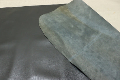ds25円！[パールブラック]新入荷 国産 牛革 姫路レザー クロム革 シボ型押し 顔料仕上げ 200ds