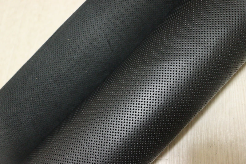 ds25円！[ブラック]新入荷 国産 牛革 クロム革 パンチ型押し 206ds