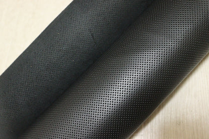 ds25円！[ブラック]新入荷 国産 牛革 クロム革 パンチ型押し 206ds