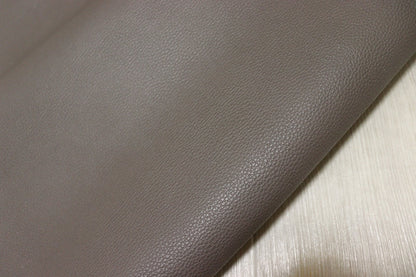 ds25円！[モカグレー]新入荷 国産 牛革 姫路レザー クロム革 シボ型押し もちもち 211ds