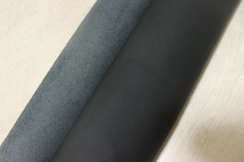ds25円！[ブラック]新入荷 イタリアンレザー 牛革 クロム革 シボ型押し 訳あり 213ds