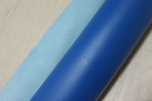 ds25円！[マリンブルー]新入荷 国産 牛革 姫路レザー クロム革 シボ型押し 220ds