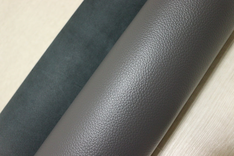 ds25円！[ダークグレー]新入荷 国産 牛革 姫路レザー クロム革 ミズシボ型押し 顔料仕上げ 220ds