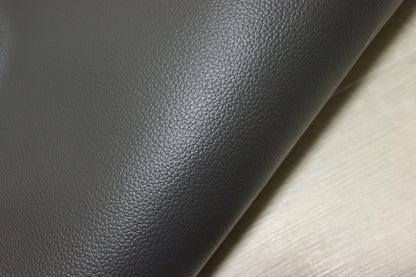 ds25円！[ダークグレー]新入荷 国産 牛革 姫路レザー クロム革 ミズシボ型押し 顔料仕上げ 220ds
