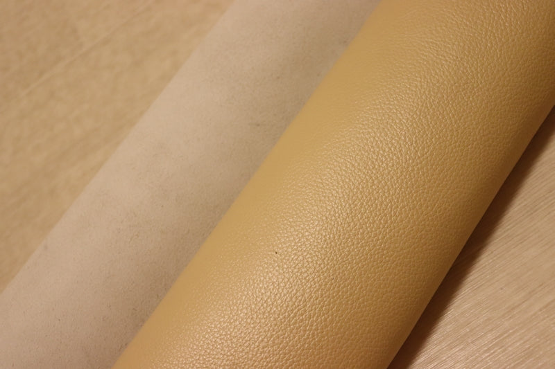 ds25円！[パールベージュ]新入荷 国産 牛革 姫路レザー クロム革 シボ型押し 顔料仕上げ 230ds