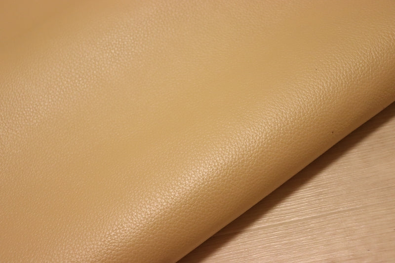ds25円！[パールベージュ]新入荷 国産 牛革 姫路レザー クロム革 シボ型押し 顔料仕上げ 230ds
