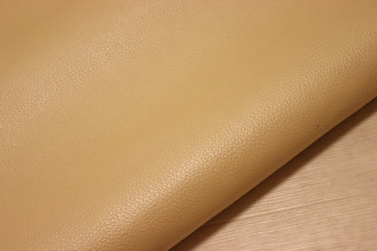 ds25円！[パールベージュ]新入荷 国産 牛革 姫路レザー クロム革 シボ型押し 顔料仕上げ 230ds