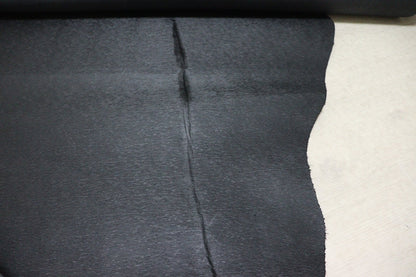 ds25円！[ブラック]新入荷 国産 牛革 姫路レザー クロム革 エピ調型押し 顔料仕上げ 230ds