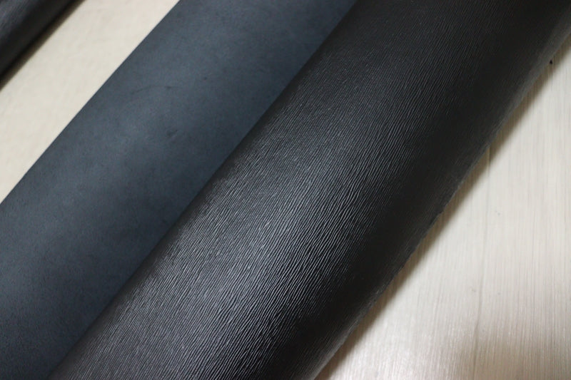 ds25円！[ブラック]新入荷 国産 牛革 姫路レザー クロム革 エピ調型押し 顔料仕上げ 230ds