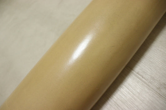 ds25円！[ベージュ]新入荷 国産 牛革 姫路レザー クロム革 ガラス加工 230ds