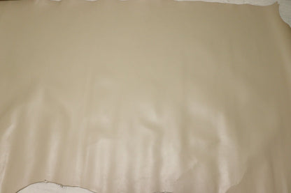 ds25円！[ベージュ]新入荷 国産 牛革 姫路レザー クロム革 顔料仕上げ 245ds