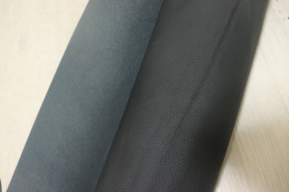 ds25円！[ブラック]新入荷 イタリアンレザー 牛革 クロム革 シボ型押し 訳あり 255ds
