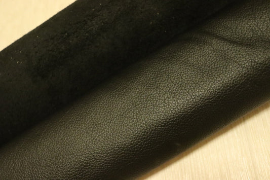 ds25円！[ブラック]新入荷 国産 牛革 姫路レザー クロム革 シボ型押し 263ds