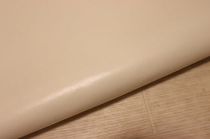 ds25円！[オフホワイト]新入荷 国産 牛革 クロム革 スムース加工 やや訳あり 294ds