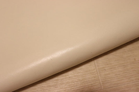 ds25円！[オフホワイト]新入荷 国産 牛革 クロム革 スムース加工 やや訳あり 294ds