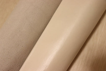 ds25円！[ホワイト]新入荷 国産 牛革 姫路レザー クロム革 スムース加工 299ds