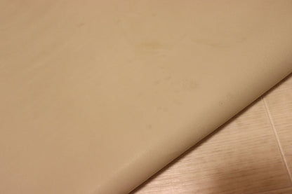 ds25円！[サンドベージュ]新入荷 インポートレザー 牛革 姫路レザー クロム革 スムース加工 やや訳あり 86ds