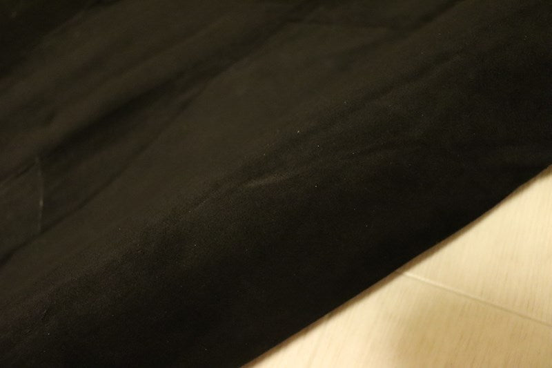 ds25円！[ブラック]新入荷 イタリアンレザー 牛革 クロム革 カーフベロア 88ds