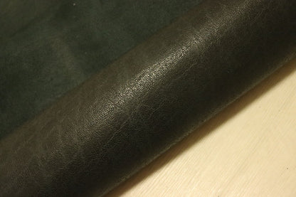 ds25円！[ブラック]新入荷 国産 豚革 クロム革 エレファント型押し 89ds