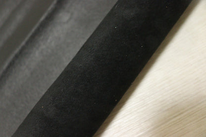 ds25円！[ブラック]新入荷 国産 豚革 クロム革 スウェード 95ds