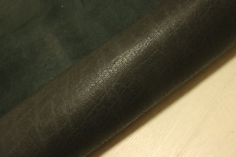 ds25円！[ブラック]新入荷 国産 豚革 クロム革 エレファント型押し 96ds