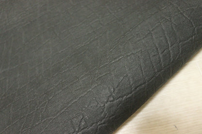 ds25円！[ブラック]新入荷 国産 豚革 クロム革 エレファント型押し 96ds