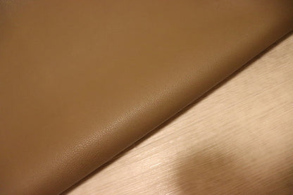 ds28円！[カフェオレ]新入荷 イタリアンレザー 牛革 クロム革 シュリンク加工 100ds