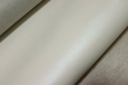 ds28円！[パールアイボリー]新入荷 国産 牛革 クロム革 絹目型押し 100ds