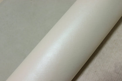 ds28円！[パールアイボリー]新入荷 国産 牛革 クロム革 絹目型押し 100ds