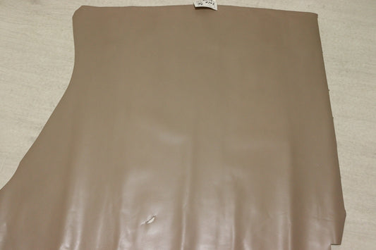 ds28円！[カフェオレ]新入荷 国産 牛革 クロム革 ガラス加工 100ds