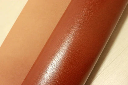 ds28円！[レッドブラウン]新入荷 国産 豚革 ヌメ革 アメ豚 107ds