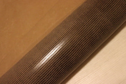 ds28円！[ブラウン]新入荷 国産 豚革 クロム革 リザードプリント 108ds