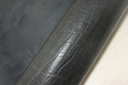 ds28円！[ブラック]新入荷 国産 豚革 ヌメ革 エレファント型押し 108ds