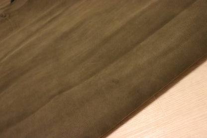 ds28円！[オリーブ]新入荷 イタリアンレザー 牛革 クロム革 吟すり加工 112ds