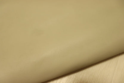 ds28円！[サンドベージュ]新入荷 国産 牛革 姫路レザー クロム革 スムース加工 120ds