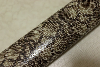 ds28円！[ミントグリーン]新入荷 国産 豚革 クロム革 スネークプリント 120ds