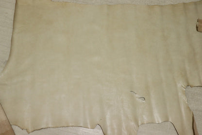 ds28円！[ベージュ系]新入荷 国産 牛革 クロム革 スムース加工 120ds