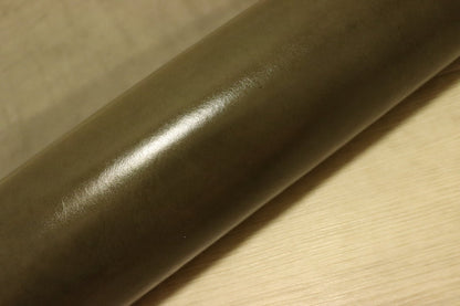 ds28円！[オリーブ]新入荷 イタリアンレザー ひつじ革 クロム革 スムース加工 オイルナッパ 126ds