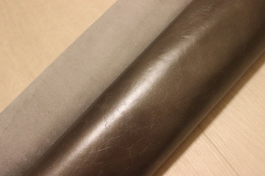 ds28円！[ダークシルバー]新入荷 国産 牛革 クロム革 カゼイン仕上げ 130ds