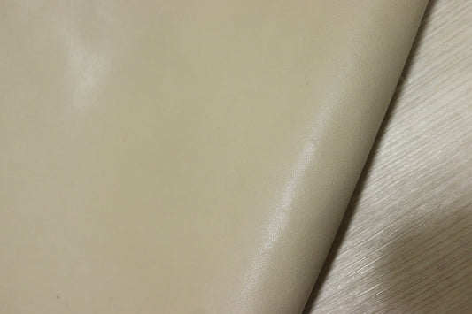 ds28円！[ベージュ]新入荷 国産 牛革 クロム革 スムース加工 130ds