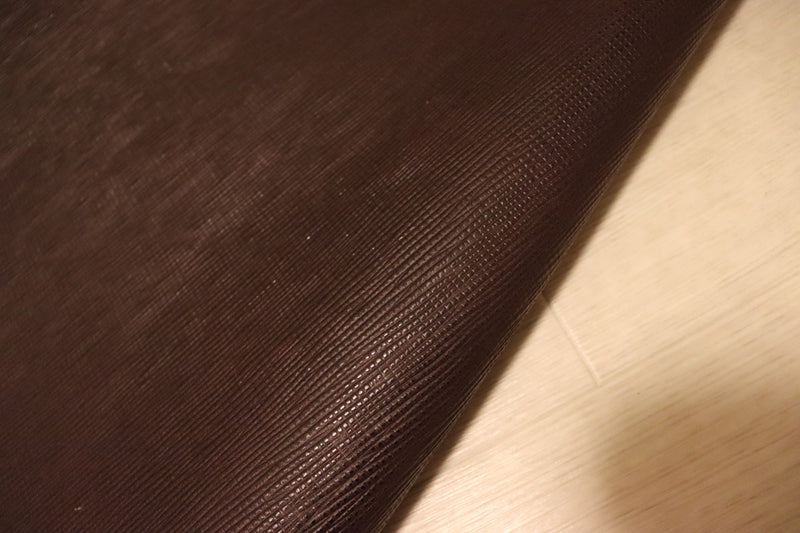 ds28円！[ボルドー]新入荷 イタリアンレザー 牛革 クロム革 シボ型押し 140ds