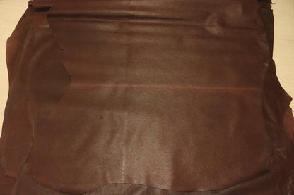 ds28円！[ボルドー]新入荷 イタリアンレザー 牛革 クロム革 シボ型押し 140ds