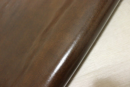 ds28円！[ブラウン]新入荷 国産 牛革 クロム革 エナメル 143ds